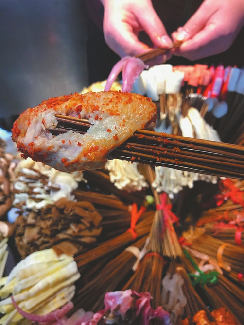 鸡翅串串